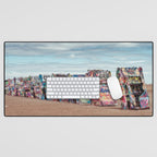 Retro Road Trip Texas Desk Mat Gallery Image 1
