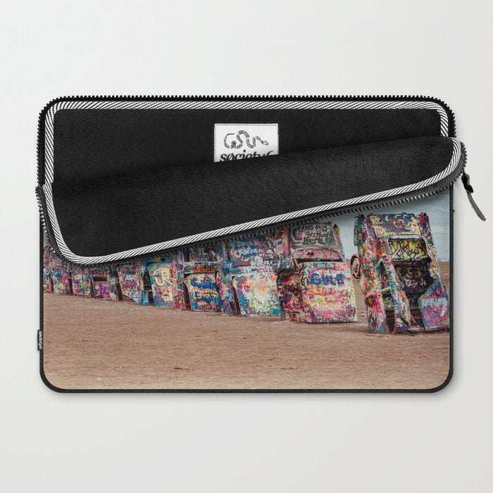 Retro Road Trip Texas Laptop Sleeve Gallery Image 2