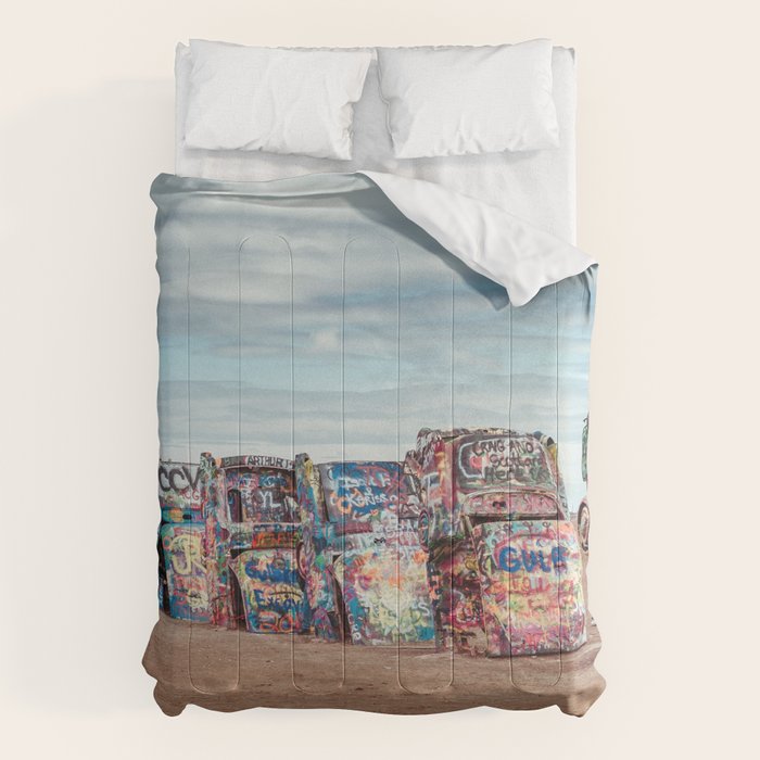 Retro Road Trip Texas Comforter Gallery Image 1