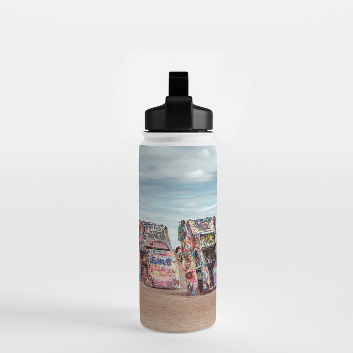 Retro Road Trip Texas Water Bottle Gallery Image 2