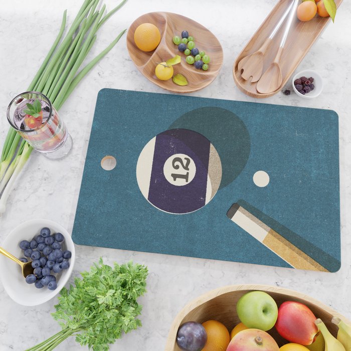 BILLIARDS / Ball 12 Cutting Board Gallery Image 2