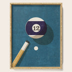 BILLIARDS / Ball 12 Serving Tray Gallery Image 1