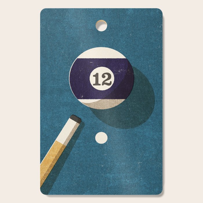 BILLIARDS / Ball 12 Cutting Board Gallery Image 1