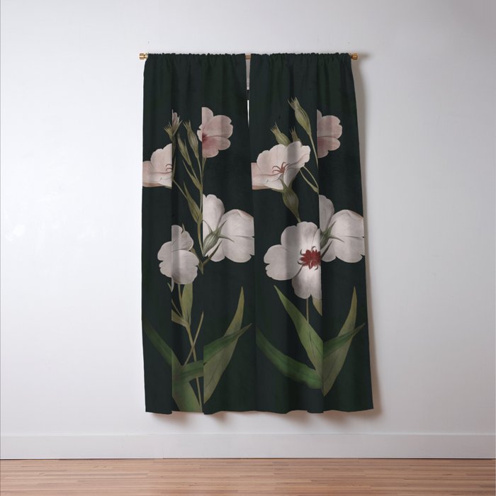Garden Flowers 6 Window Curtain Gallery Image 3