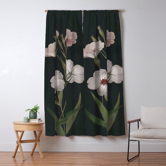 Garden Flowers 6 Window Curtain Gallery Image 1