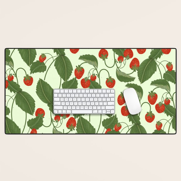 Strawberry Fields Desk Mat Gallery Image 1