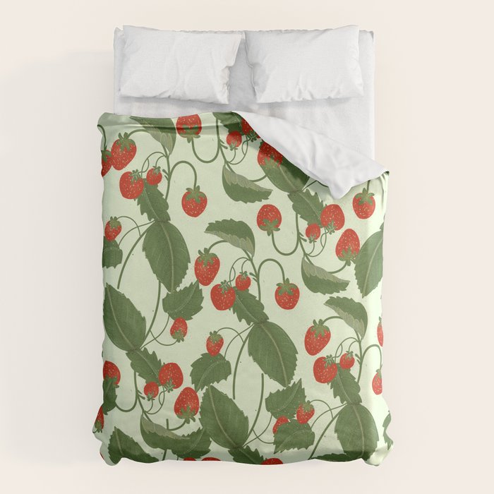 Strawberry Fields Duvet Cover Gallery Image 1