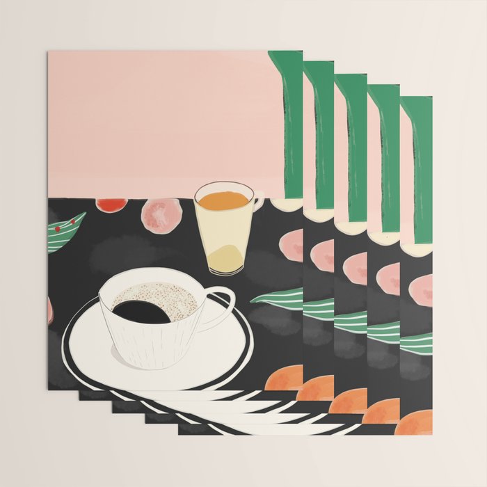 Morning Coffee Wrapping Paper Gallery Image 3