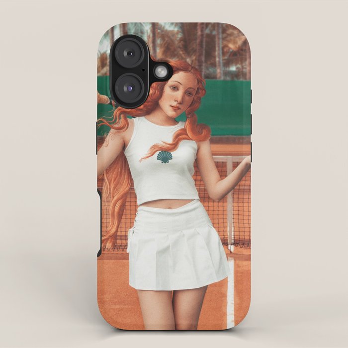 VENUS PLAYING TENNIS iPhone Case Gallery Image 1