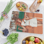 VENUS PLAYING TENNIS Cutting Board Gallery Image 2