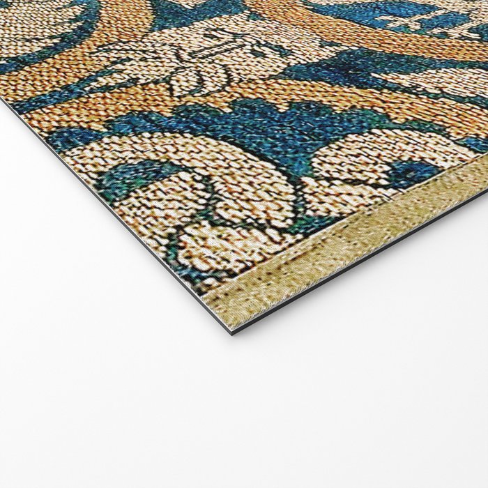 18th Century Spanish Textile Print Welcome Mat Gallery Image 2