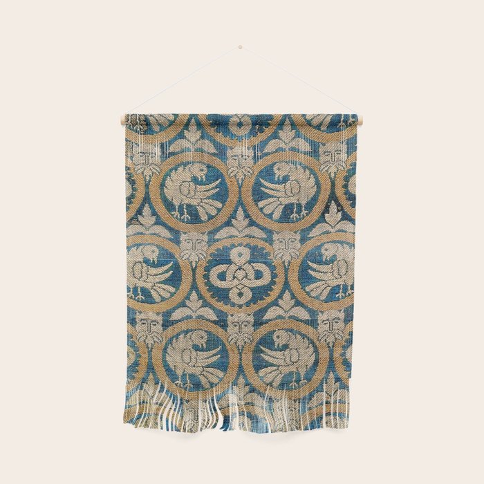 18th Century Spanish Textile Print Wall Hanging Gallery Image 1