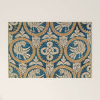 18th Century Spanish Textile Print Welcome Mat Gallery Image 1