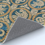 18th Century Spanish Textile Print Rug Gallery Image 4