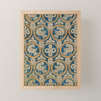 18th Century Spanish Textile Print Mini Art Print Gallery Image 1