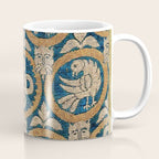 18th Century Spanish Textile Print Coffee Mug Gallery Image 1