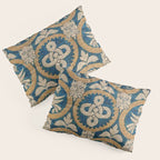 18th Century Spanish Textile Print Pillow Sham Gallery Image 3
