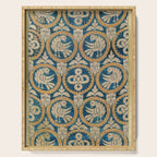 18th Century Spanish Textile Print Serving Tray Gallery Image 1