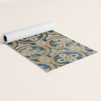 18th Century Spanish Textile Print Yoga Mat Gallery Image 2