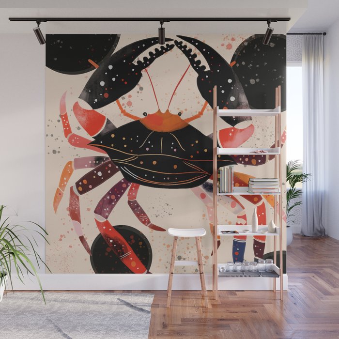 Mystical Crab II Wall Mural Gallery Image 1