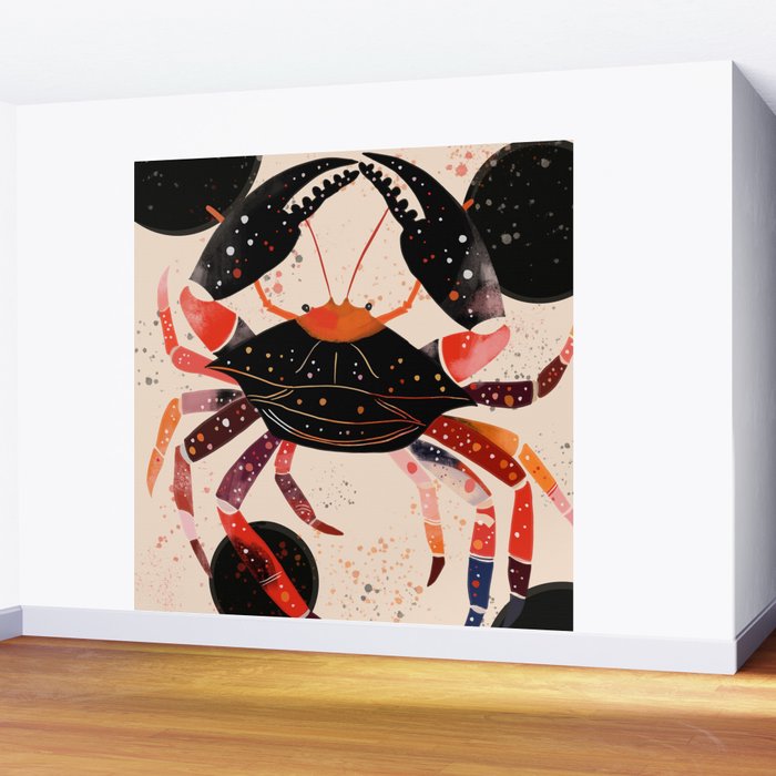 Mystical Crab II Wall Mural Gallery Image 2