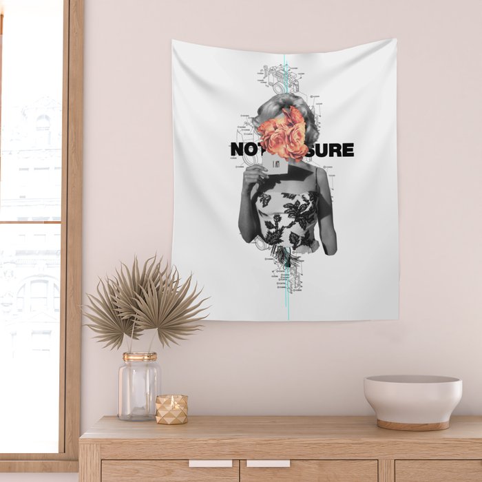 Not Sure About Anything Wall Tapestry Gallery Image 2