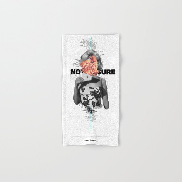 Not Sure About Anything Bath Towel Gallery Image 1