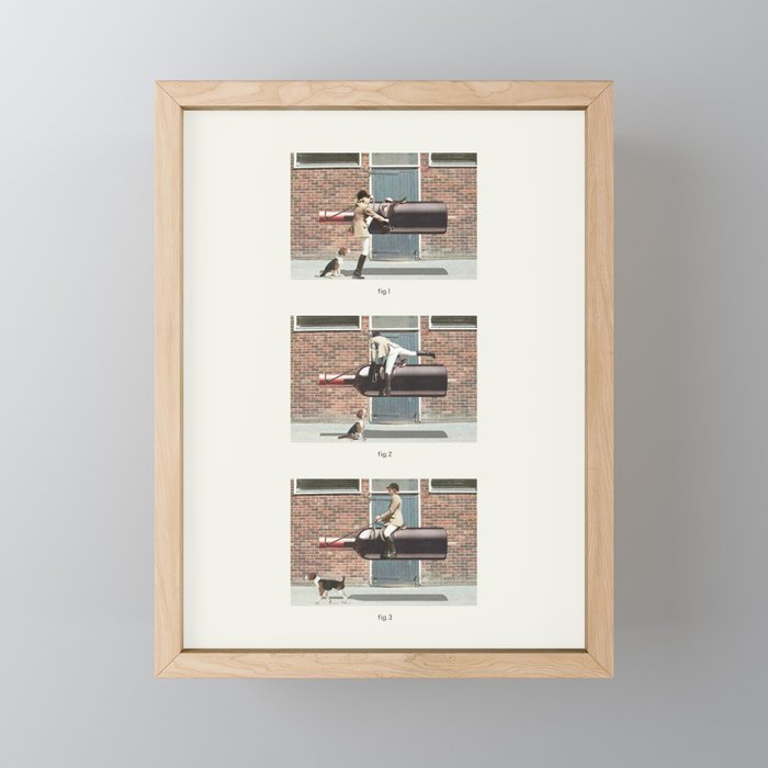 Eqwine Ride - A Wine Mount Mini Art Print Gallery Image 1