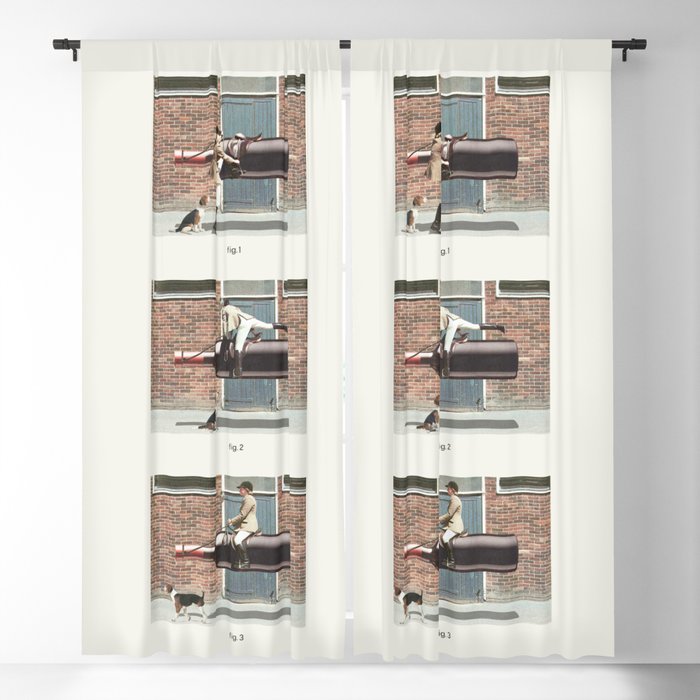 Eqwine Ride - A Wine Mount Window Curtain Gallery Image 1