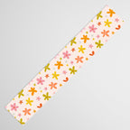 Rainbow Flower Print Table Runner Gallery Image 3