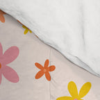 Rainbow Flower Print Comforter Gallery Image 4