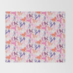 Oodles of Poodles Throw Blanket Gallery Image 2