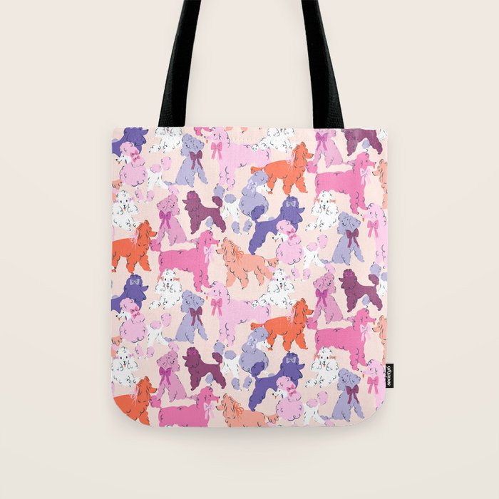 Oodles of Poodles Tote Bag Gallery Image 1