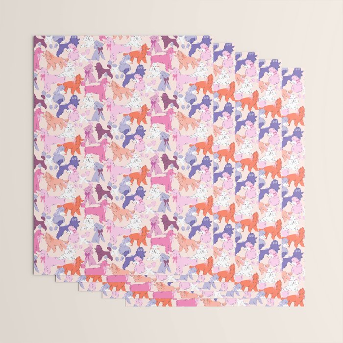 Oodles of Poodles Wrapping Paper Gallery Image 3