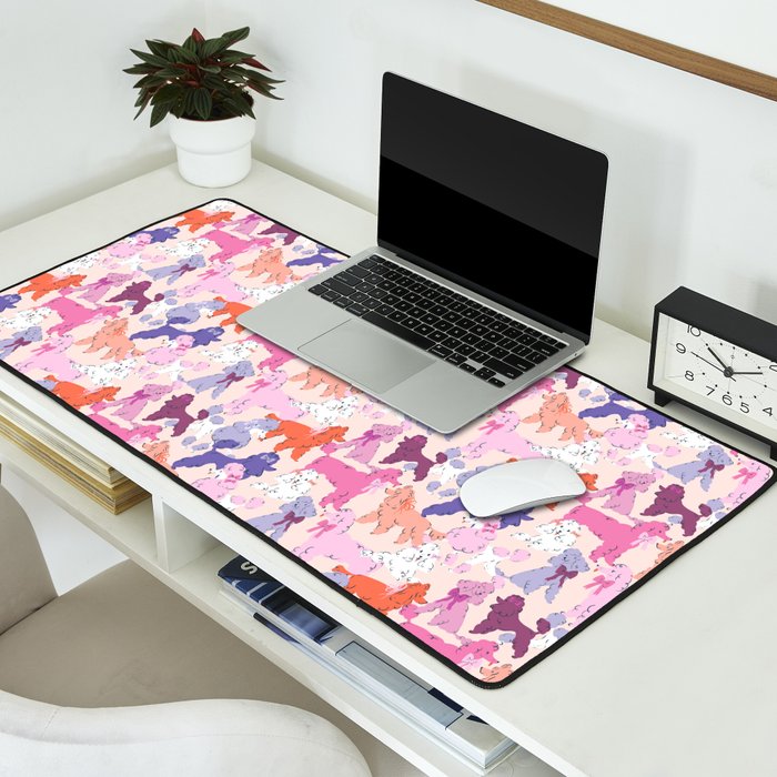Oodles of Poodles Desk Mat Gallery Image 2
