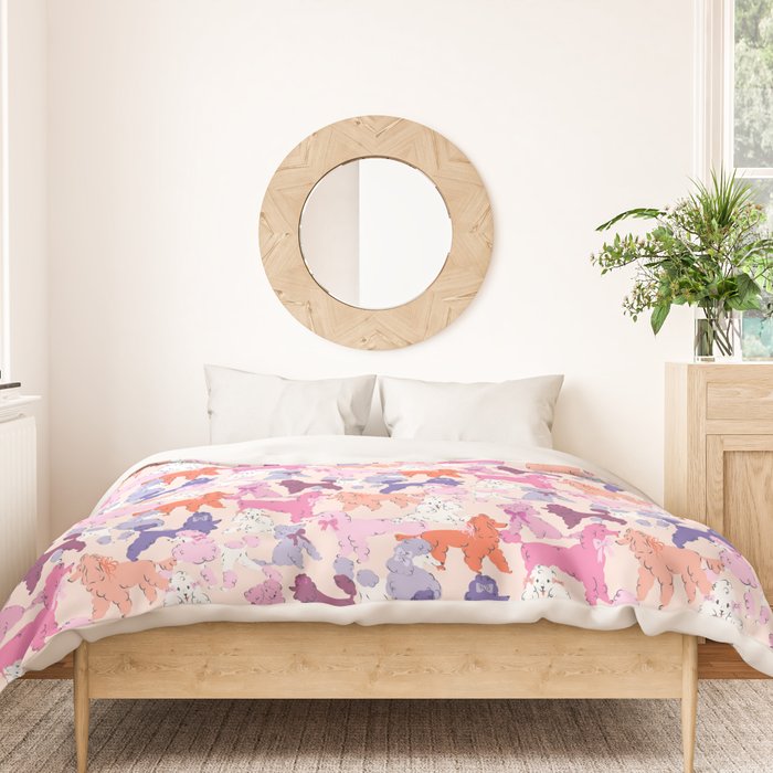 Oodles of Poodles Duvet Cover Gallery Image 3