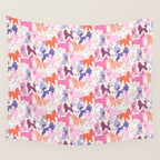 Oodles of Poodles Wall Tapestry Gallery Image 4