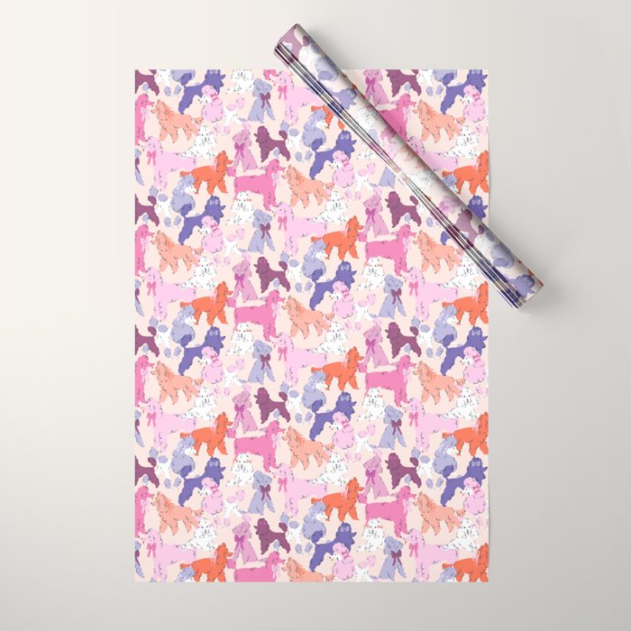 Oodles of Poodles Wrapping Paper Gallery Image 1