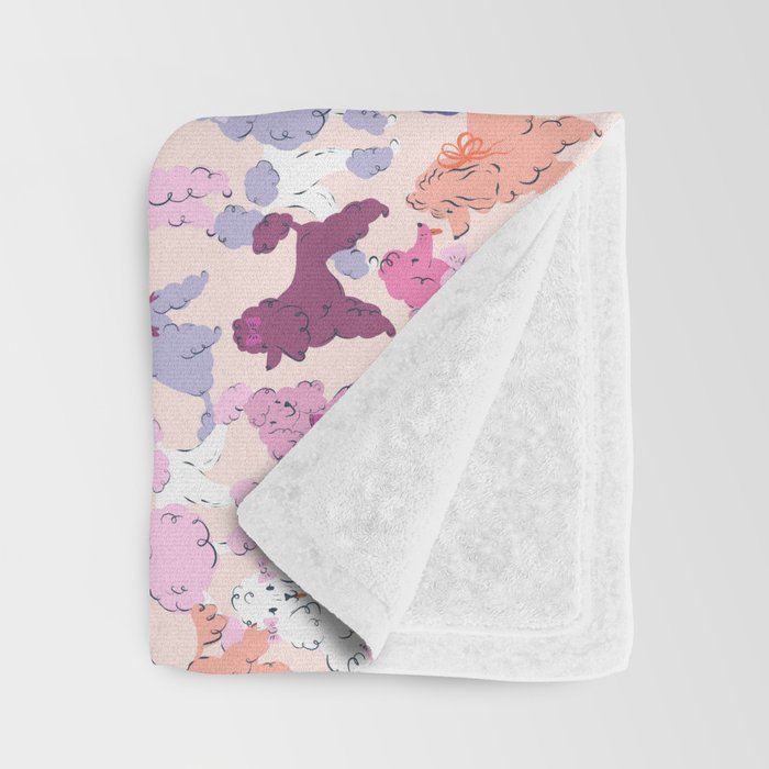 Oodles of Poodles Throw Blanket Gallery Image 3