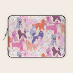 Oodles of Poodles Laptop Sleeve Gallery Image 1