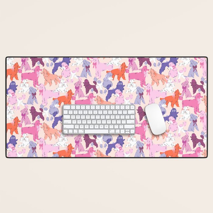 Oodles of Poodles Desk Mat Gallery Image 1