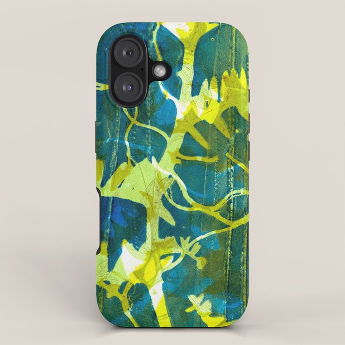 Botanical Mono Print 2 iPhone Case Gallery Image 1