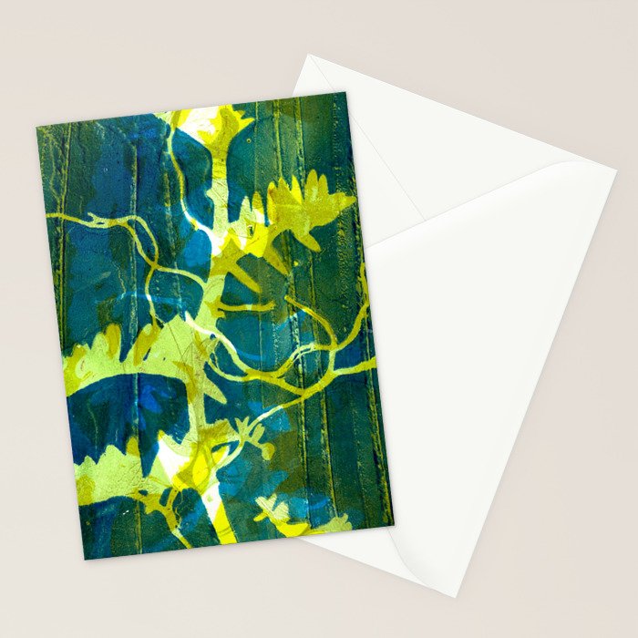 Botanical Mono Print 2 Stationery Card Gallery Image 2