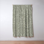 William Morris "Acorn" 6. Window Curtain Gallery Image 3
