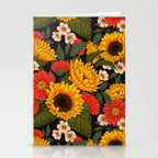 Sunflower Meadow Stationery Card Gallery Image 2