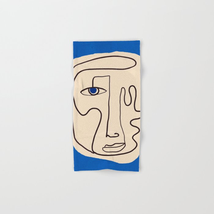 Abstract Face 49 Bath Towel Gallery Image 1