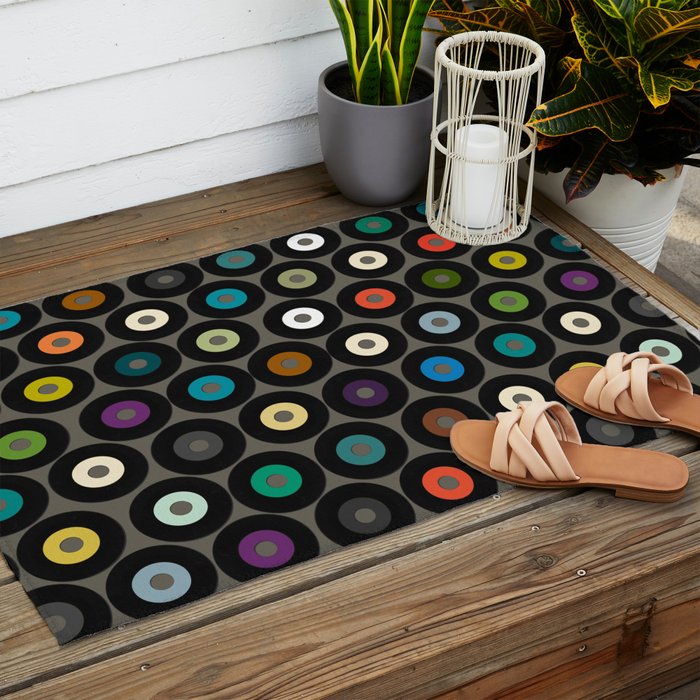 VINYL metal Outdoor Rug Gallery Image 2