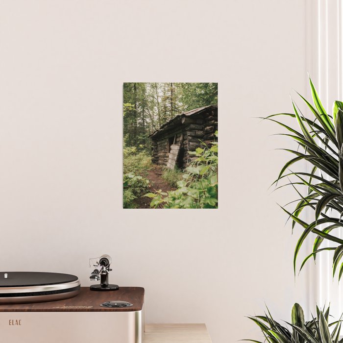 Forest Log Cabin Poster Gallery Image 2