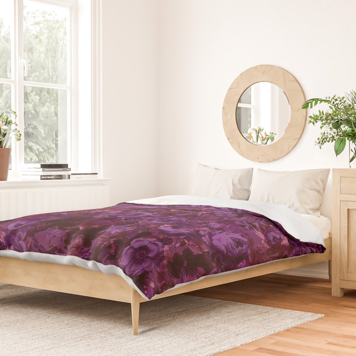 Viva Magenta 18-1750 Pantone's Color of the Year 2023 Duvet Cover Gallery Image 2