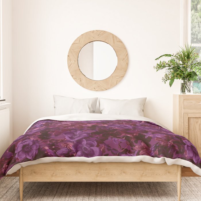 Viva Magenta 18-1750 Pantone's Color of the Year 2023 Duvet Cover Gallery Image 3
